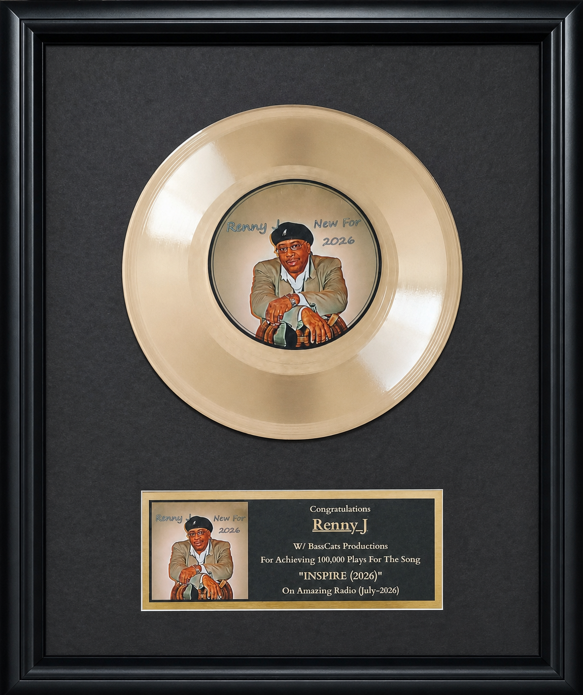 RennyJ recognition award
